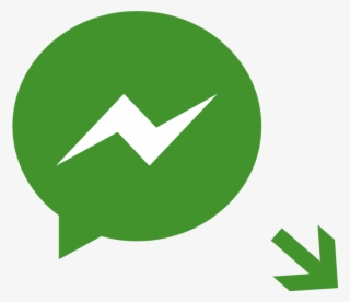 Messenger Bubble - Transparent Facebook Messenger Icon #9828457