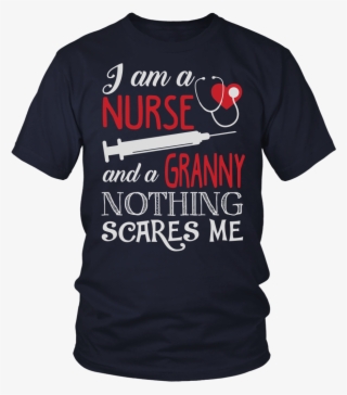 "nurse Granny Nothing Scares Me" T-shirt - Misfits Album Friday 13th #9828562