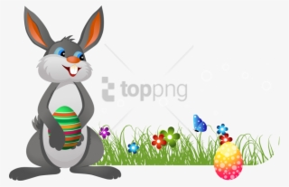 Free Png Transparent Easter Bunny Png Image With Transparent - Transparent Png Easter Bunny Png #9828975
