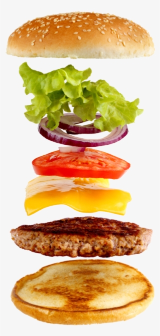 King Hamburger Food Fries Fizzy Fast Burger - Burgers With Layers #9829767