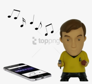 Free Png Fametek Ftkrk Star Trek Cpt Kirk Bt Speaker - Wireless Speaker #9829994