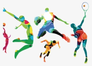 Sport Clipart Clear Background - School Sports Logo Png #9832325