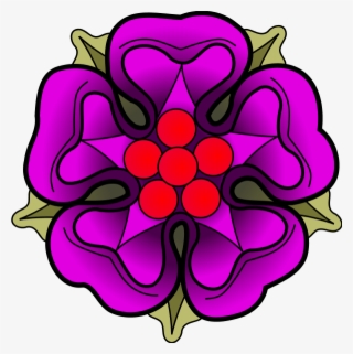 Tudor House Of Spanish Period Wars Roses Clipart - King Henry Viii Flower #9832941