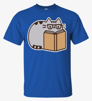 Pusheen The Cat Reading Juniors Shirt Funny Pusheen - Lion King Parody Shirt #9833348