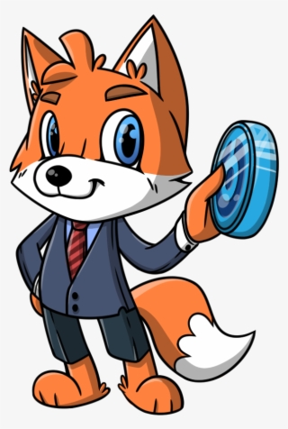 Blox = Blockchain Fox - Cartoon #9834670