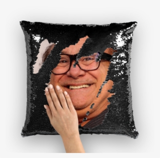 Danny Devito Sequin Cushion Cover - Shrek Sequin Pillow #9835064