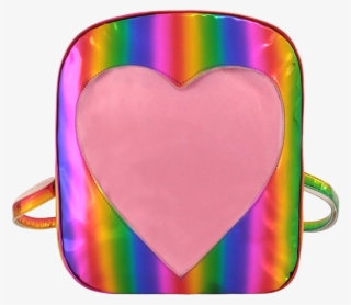 Heart Transparent Backpack - Heart #9835546