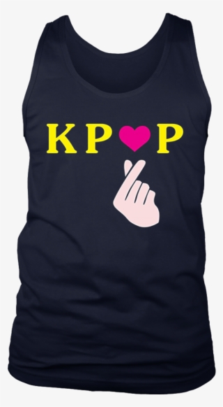 K-pop Shirt Kpop Heart Hand Symbol Korean Music Gift - T-shirt #9836421