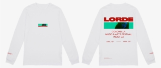 Melodrama Coachella Long Sleeve Tee Lorde Official - Long-sleeved T-shirt #9836772