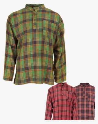 Flannel Shirt Selection - Plaid #9836814