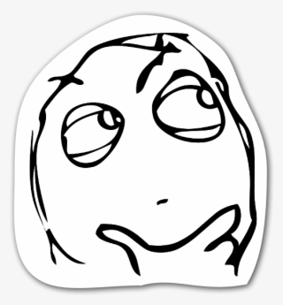 Memes Thinking Sticker #9837244