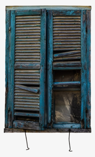 Window, Shutter, Shutters, Old, Wood, Old Window - Старое Окно Png #9837535