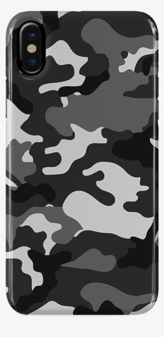 Black Abstract Camouflage Cover Case For Iphone Xs - Honor 8 Lite Kuoret #9837581