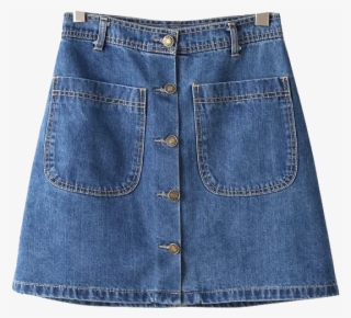 Dress Up Like A Korean Chic This Fall Luullas Blog - Aesthetic Denim Skirt Png #9839082