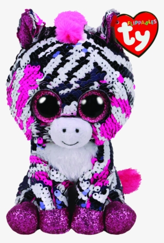 Zoey The Pink Zebra Regular Flippables #9839214