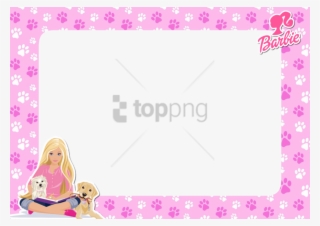 Free Png Download Barbie - Barbie Borders And Frames #9839900