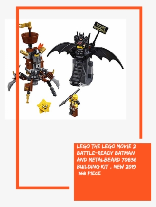 Lego The Lego Movie 2 Battle-ready Batman And Metalbeard - Lego Movie 2 Lego Sets #9840060 Lego The Lego Movie 2 Battle-ready Batman And Metalbeard - Lego Movie 2 Lego Sets #9840060