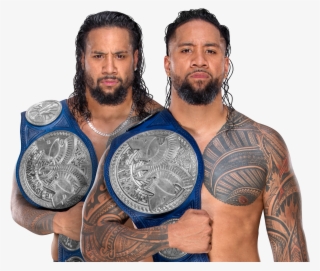 Smackdown Tag Champs The Usos Render - Usos Smackdown Tag Team Champions Png #9840075