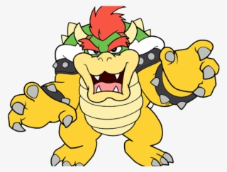 Bowser Mario Kart Cartoon #9842579