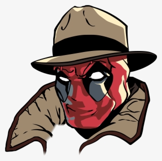 Deadpool Is On The Case - Deadpool Fedora #9843148