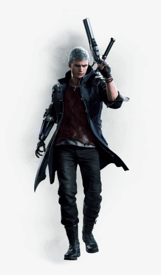 銃を構えるネロの画像 Videogames, Bayonetta, Dmc 5, Devil May - Devil May Cry 5 Nero Jacket #9843698