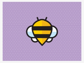 Bee Yourself Icon Logo Illustration Honeybee Bee - Illustration #9844838