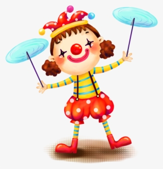 Drawing Girls Clown - Palhacinho De Carnaval Png #9845640