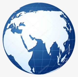 Globe Shuttle Radar Mission Earth - World Map Team Locations #9846429