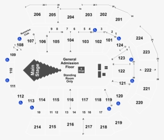 Event Info - Spokane Arena Seating Chart For Garth Brooks #9846525