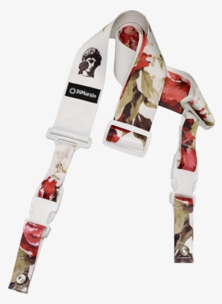 Polyphia Floral Muse White Cliplock - Dimarzio Strap #9847065