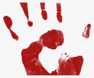 Creepy Clipart Hand - Watercolor Paint #9848414