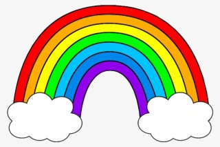 Free Download These Rainbow Clip Art - Rainbow Colors Kids #9848997