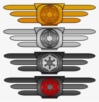 Also, A Sample Nameplate Using The Senior Tie Pilot - Imperial Pilot Wings #9849116