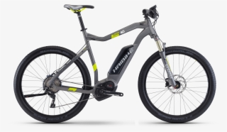 Jpg Black And White Download Bike Transparent Electro - Haibike 2017 Trekking 4.0 #9849159