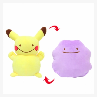 ditto as pikachu plush