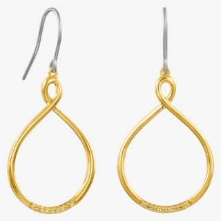 Oval Twist Hoop Earrings - Earrings #9850316