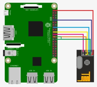 Rpi Connected To A Rf24l01 - Bme280 Raspberry Pi Wiring #9850939
