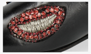 Loafers Scarlett 8 Black Patch Dragon Fly Bug - Lipstick #9850980