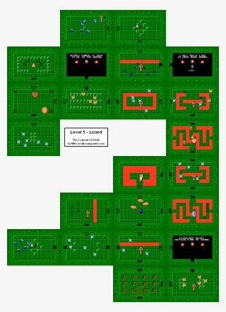 Level - Level 7 The Legend Of Zelda Map Location #9851044