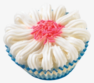 Pink Flower Ice Cream Cupcake - Ice Cream Cupcakes #9851645