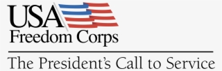 Usa Freedom Corps Logo Png Transparent - Usa Freedom Corps Logo #9852007