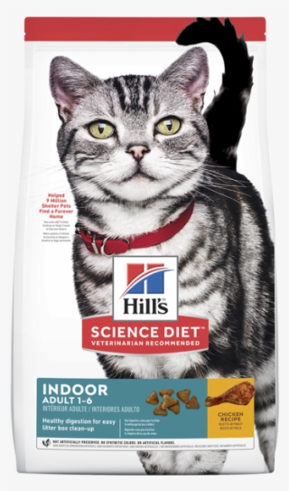 Hills Science Diet Adult Indoor Dry Cat Food - Hills Pet Nutrition #9852508