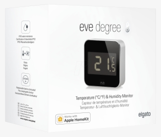 Eve Degree, Temperature & Humidity Monitor Eve Systems - Digital Clock #9852989