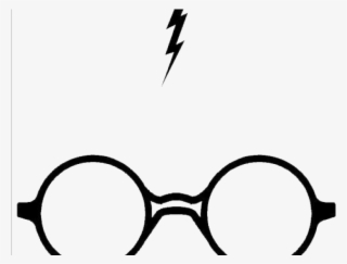 Harry Potter Clipart Transparent Background - Transparent Background Harry Potter Glasses Clipart #9854323