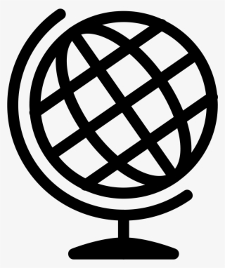 Globe Icon Png Black - No Squatting On Toilet Sign #9854643