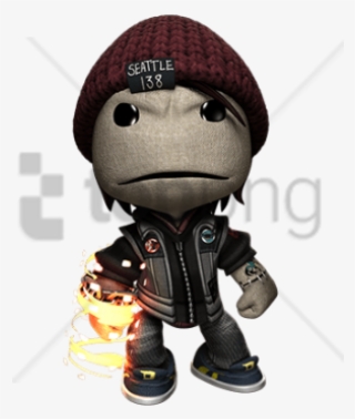 Free Png Sackboy Png Png Image With Transparent Background - Infamous Second Son Personajes #9854899