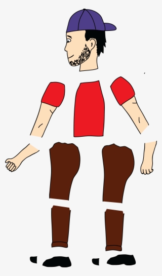 Character Parts Into Layers - Cartoon #9855425