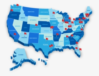 Map Of Service Locations - Map #9856009