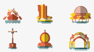 Landmark Clipart Philippines - Luzon Visayas Mindanao Icon #9857466