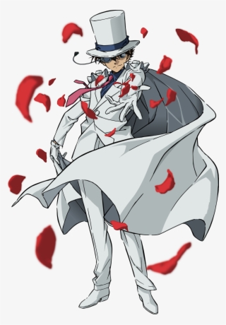 View Fullsize Kaitou Kid Image - Detective Conan Kimono Stand #9857552